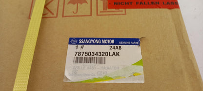 Original OE SSANGYONG Kühlergitter 7875034320LAK
