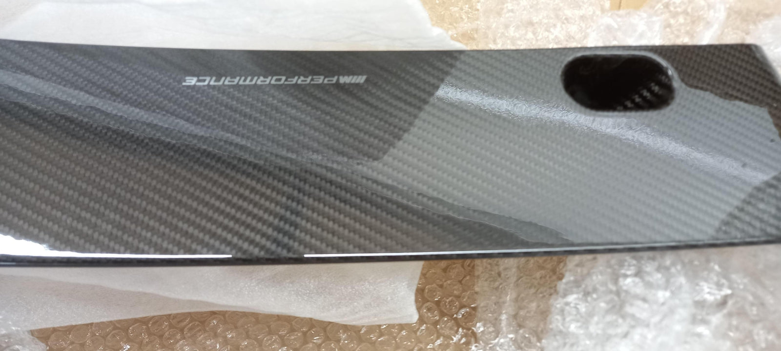 Original BMW M5 G90 G99 Stoßfängerabdeckung Carbon vorne links 51115A7D671