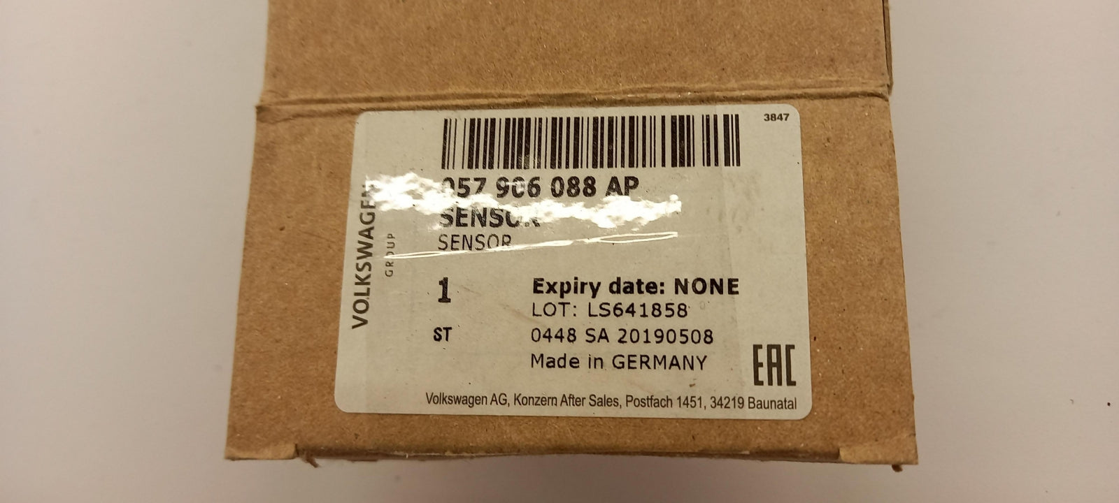 Original OE Volkswagen Abgastemperaturgeber 057906088AP
