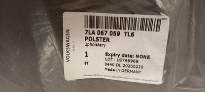 Original VW T6 Multivan Bettpolster palladiumgrau 7LA067059TL6