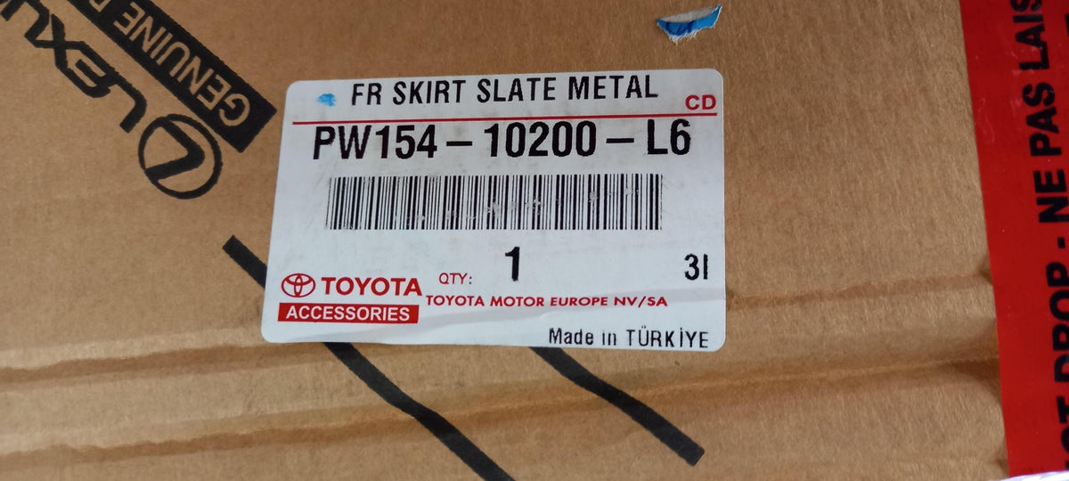 Original OE TOYOTA Stoßfängerabdeckung PW15410200L6