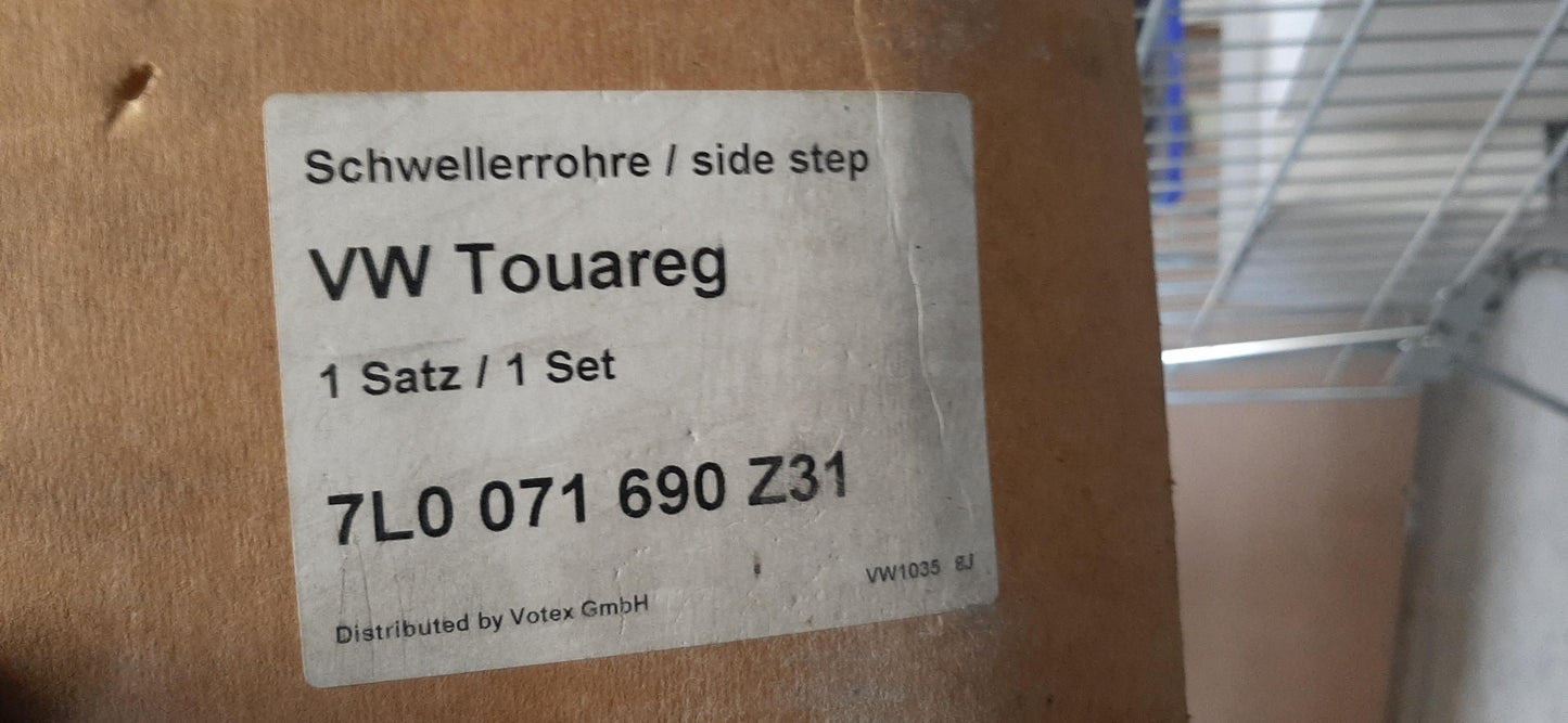 Original VOLKSWAGEN Touareg 2002 - 2013 Trittbrett 7L0071690Z31