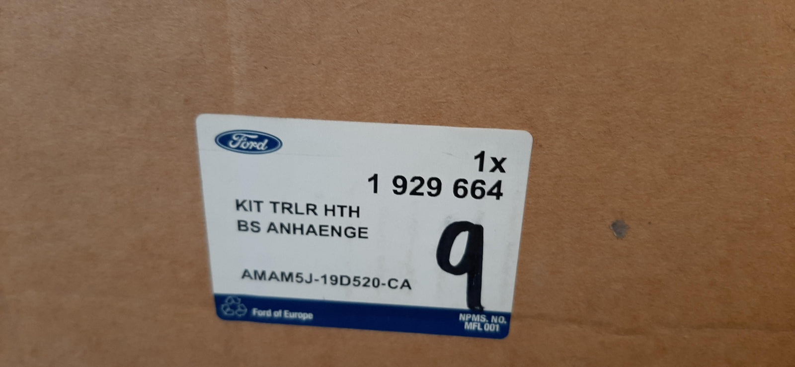 Original FORD C-Max 2016-2020 Anhängerkupplung 1929664