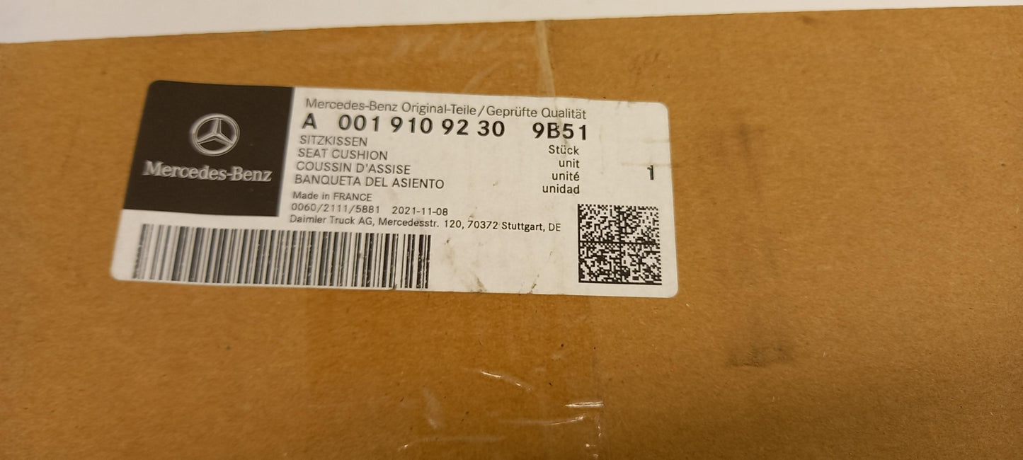 Original OE MERCEDES-BENZ Sitz A00191092309B51