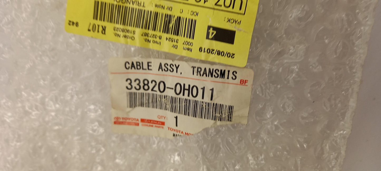 Original OE TOYOTA Schaltgetriebe Seilzug 338200H011