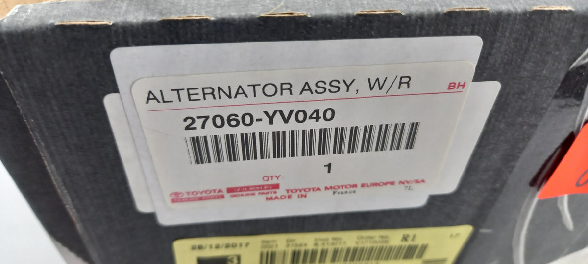 Original OE TOYOTA Lichtmaschine 27060YV040
