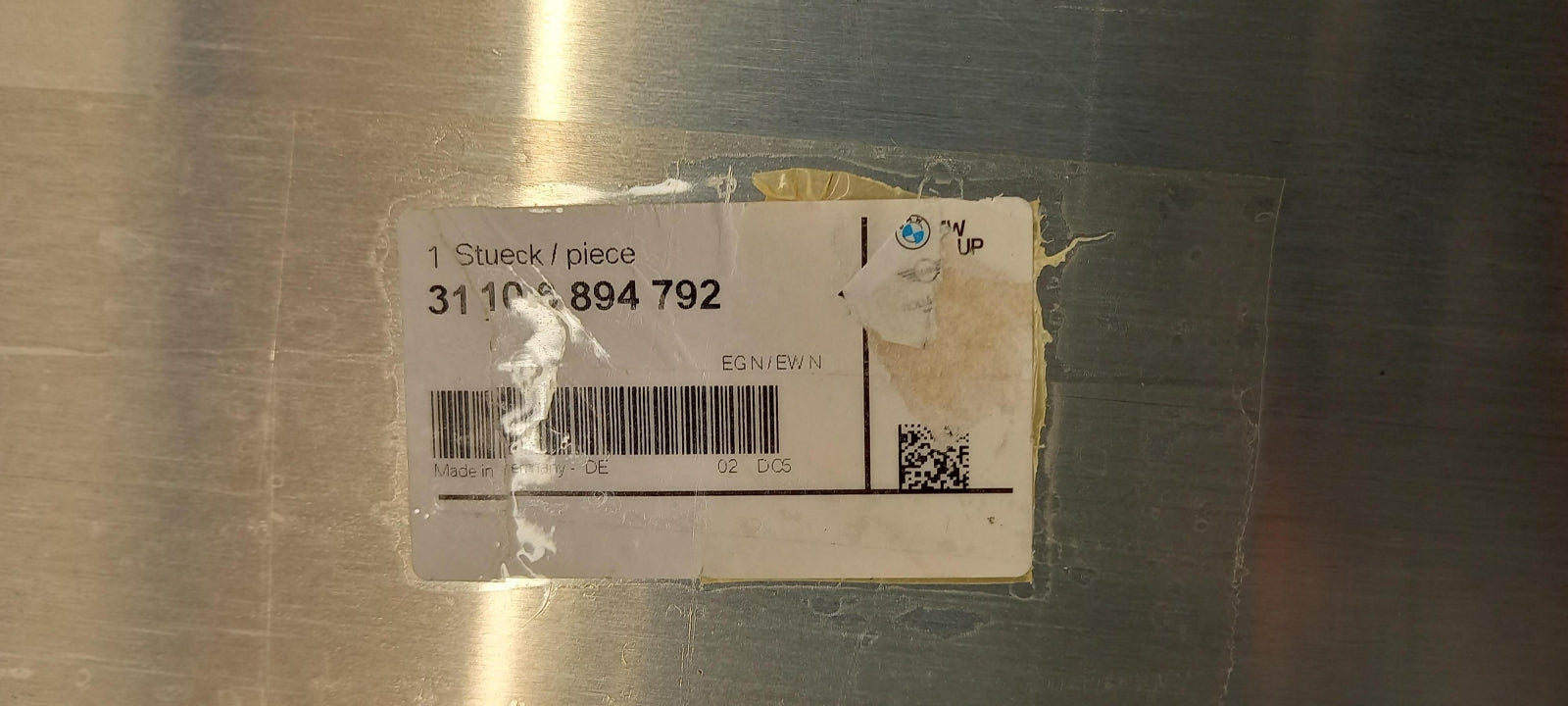 Original BMW iX I20 Unterfahrschutz 31106894792