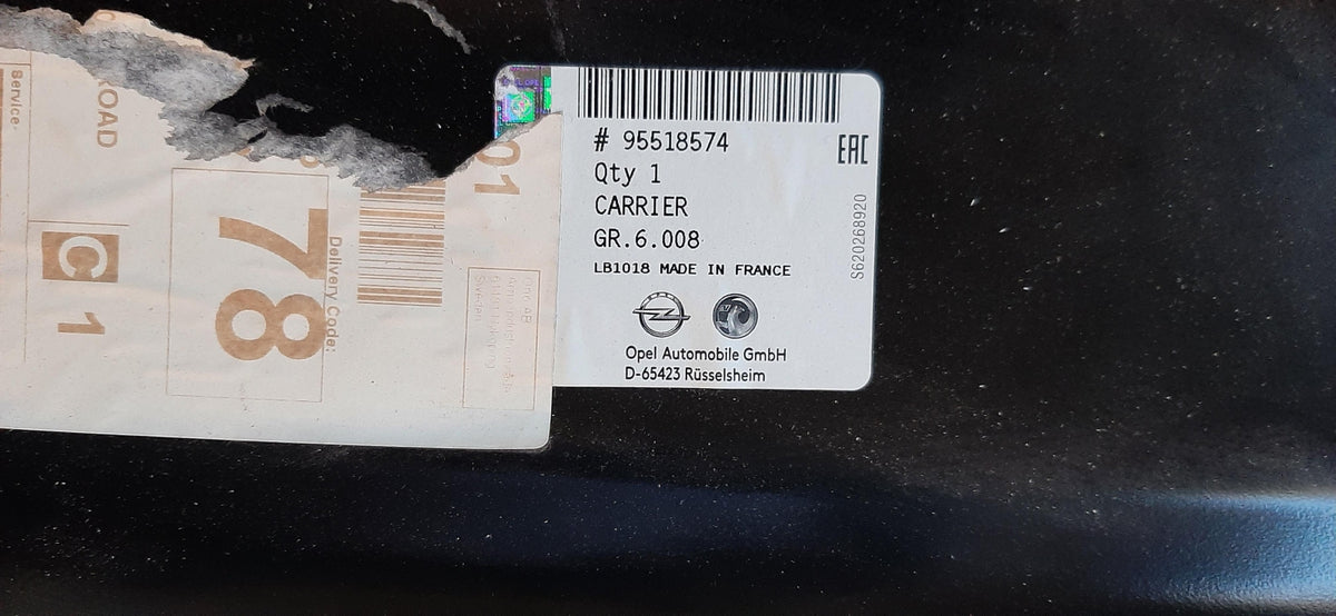 Original OE OPEL Achsträger Motorträger 95518574