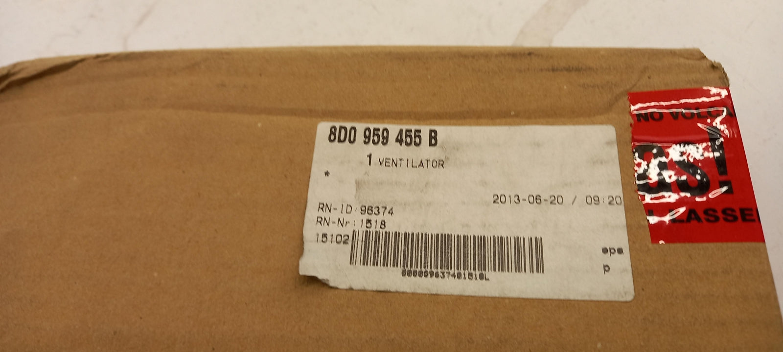 Original OE Volkswagen Motorkühlung Lüfter 8D0959455B