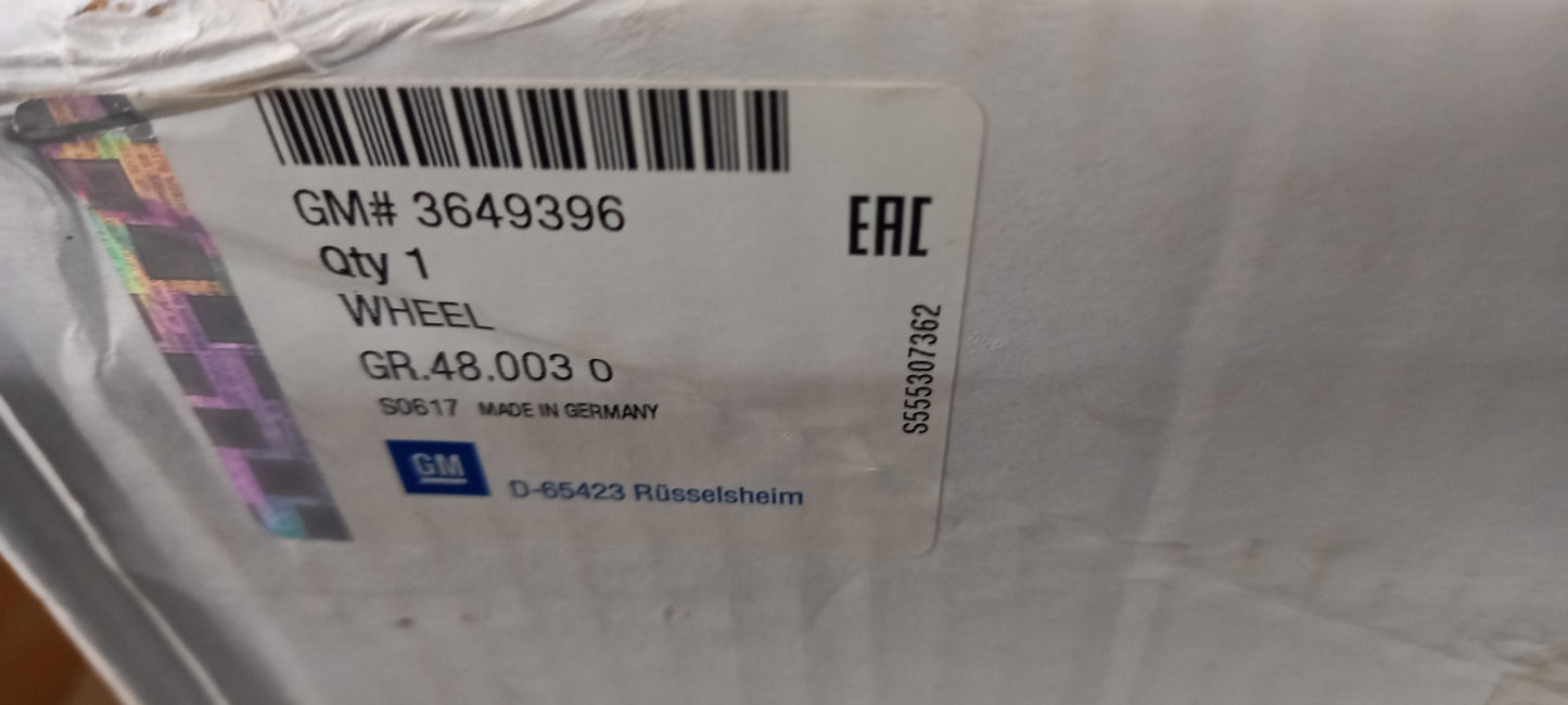 Original OE OPEL Felge 3649396