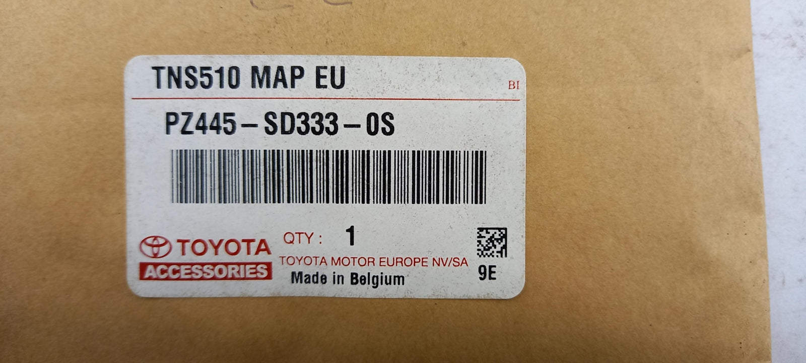 Original OE TOYOTA SD-Karte PZ445SD3330S