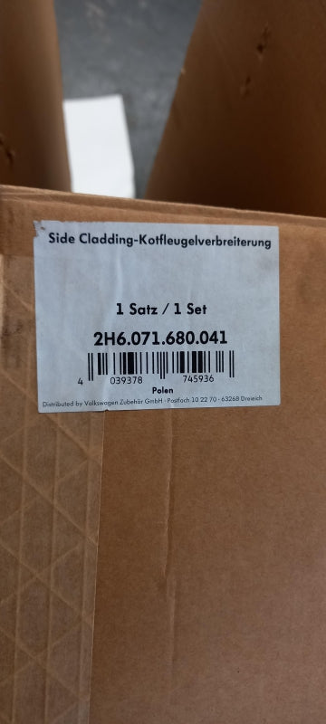 Original VW Amarok Mk1 Kotflügelverbreiterungssatz 6 stück 2H6071680041