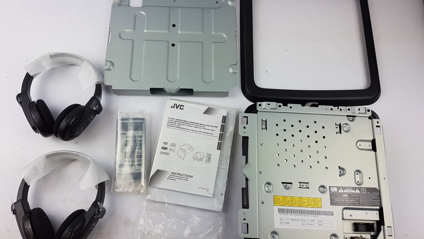 Original FIAT Bravo '07-'14 DVD-Player & Monitor 9“-Display JVC 50901607