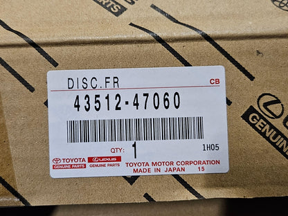 Original OE TOYOTA Bremsscheibe (1 Stück) 4351247060