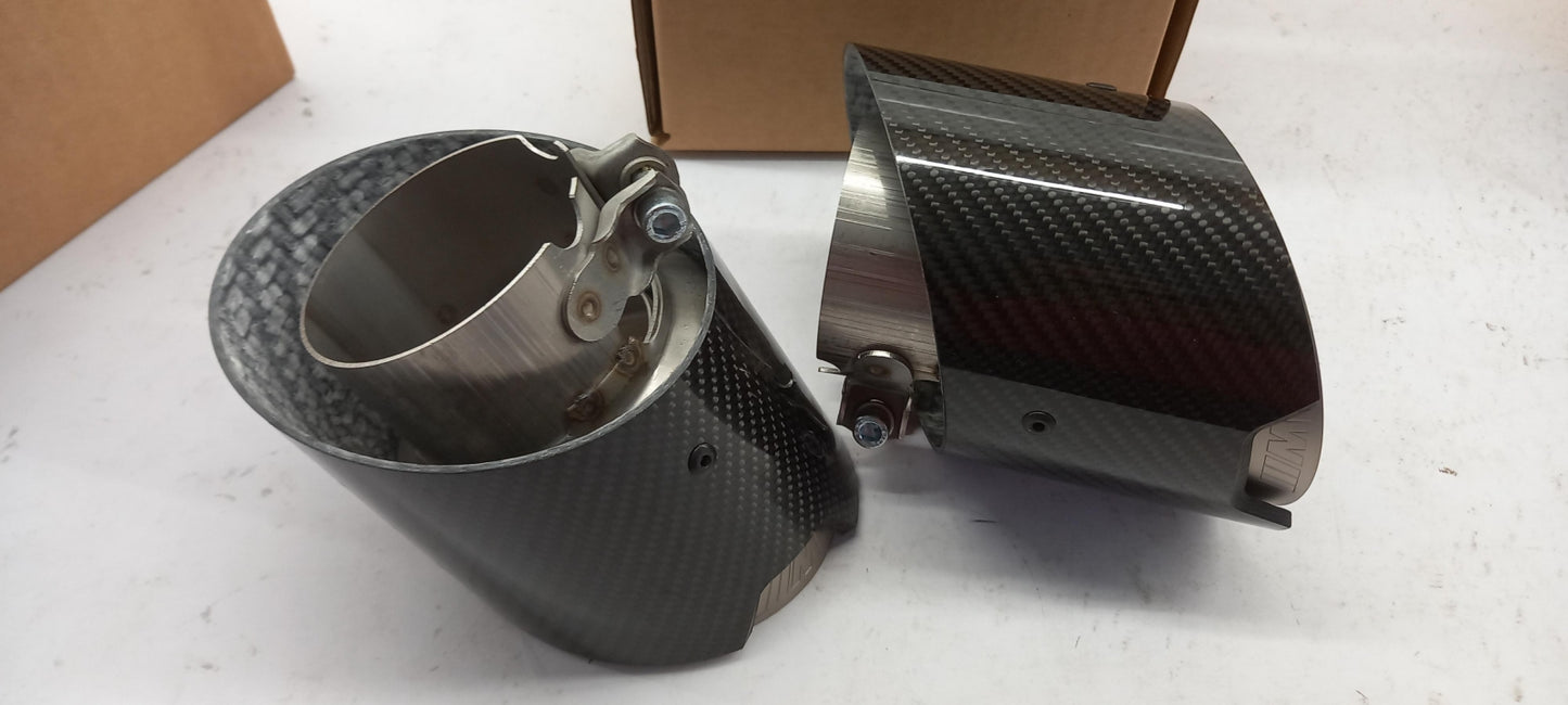 Original BMW 2' G42 3' G21 4' G22 G26 M Sport Endrohrblenden Satz 18302464500