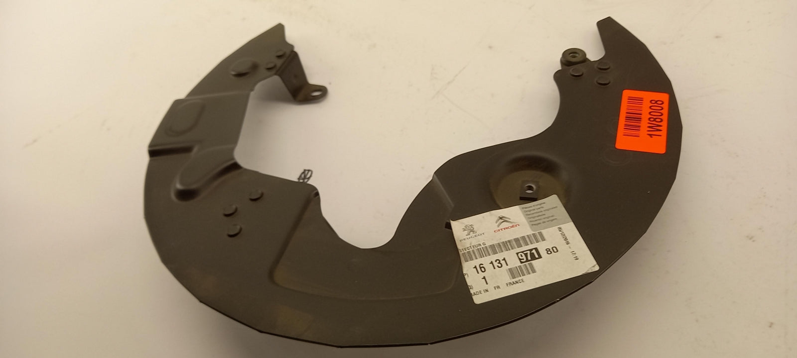 Original OE Peugeot Bremsscheibe Spritzblech 1613197180