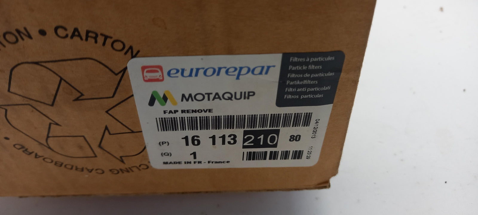 Original OE Peugeot Auspuffanlage Rußpartikelfilter 1611321080