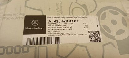 Original OE MERCEDES-BENZ Bremsscheibe (1 Stück) A4154200302