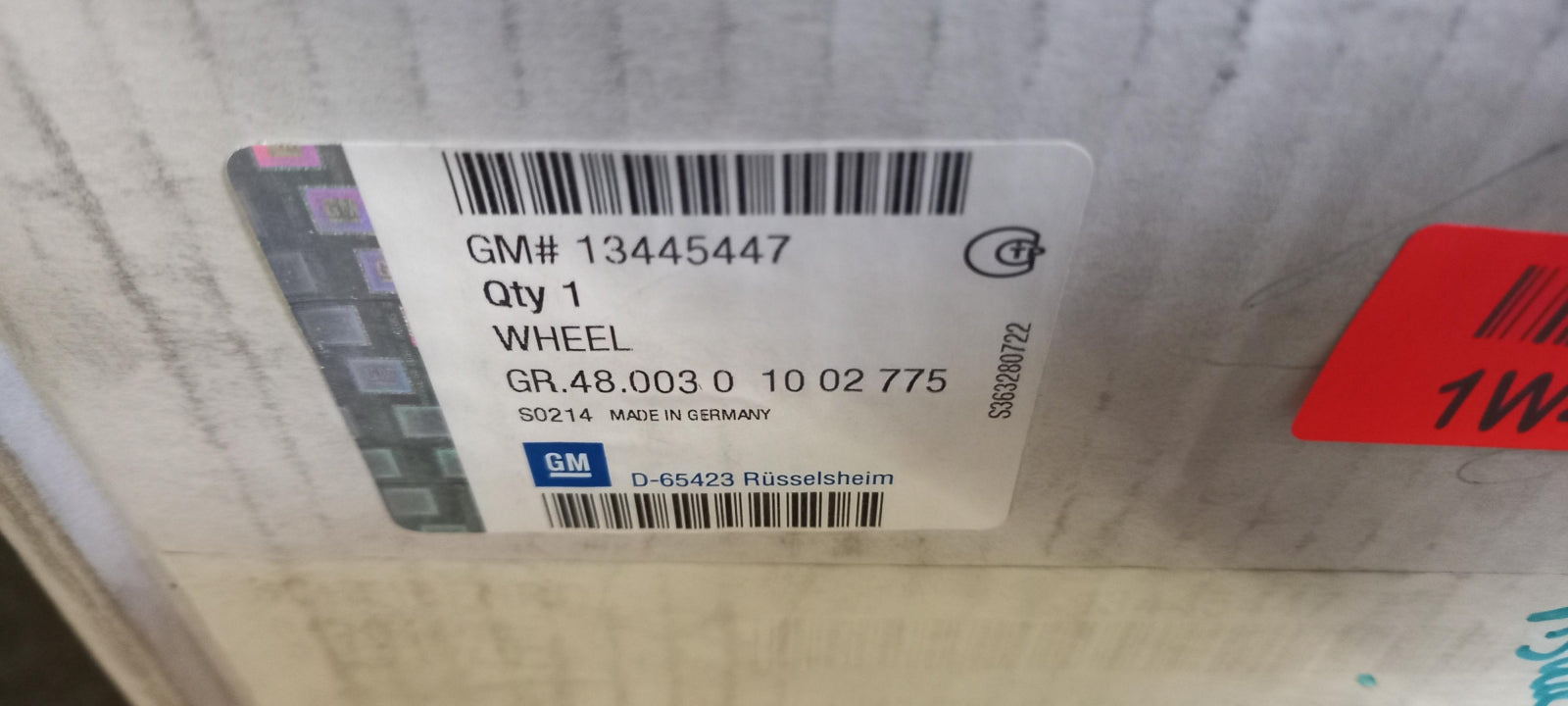 Original OE OPEL Felge 13445447
