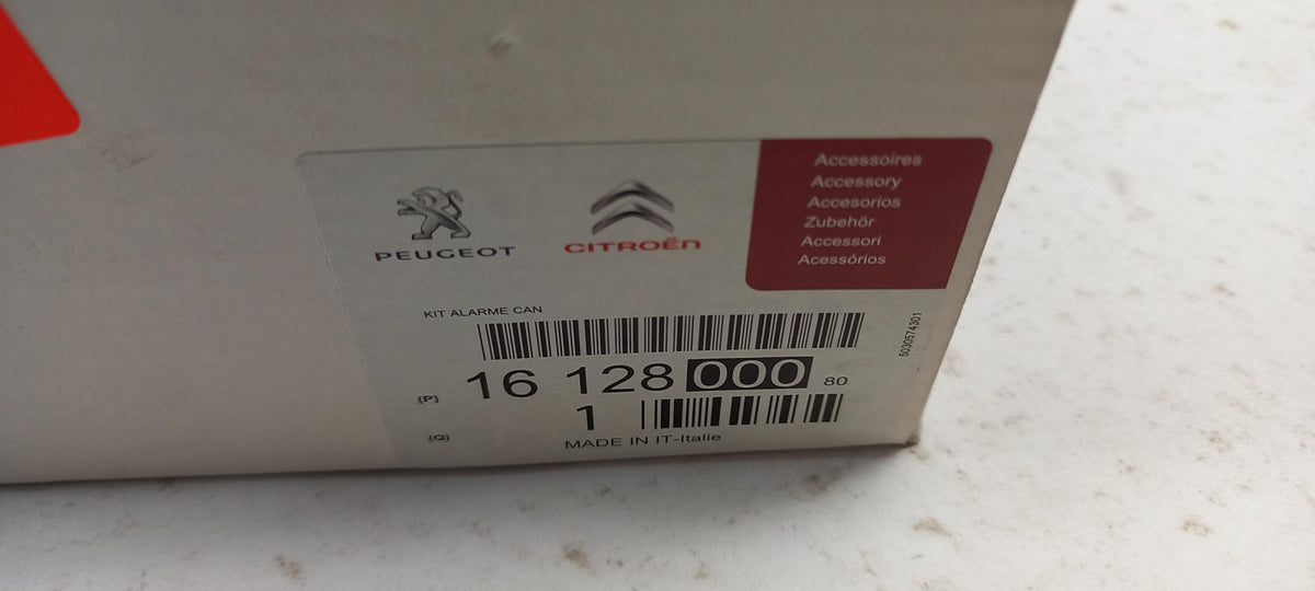 Original OE Peugeot Alarmanlage 1612800080