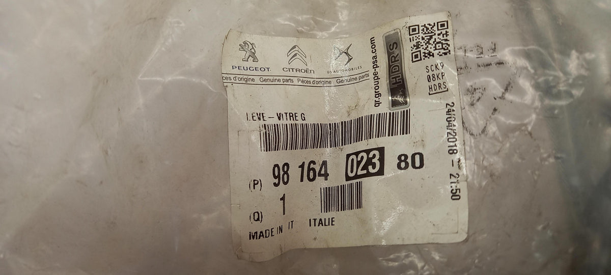 Original OE Peugeot Fensterheber 9816402380