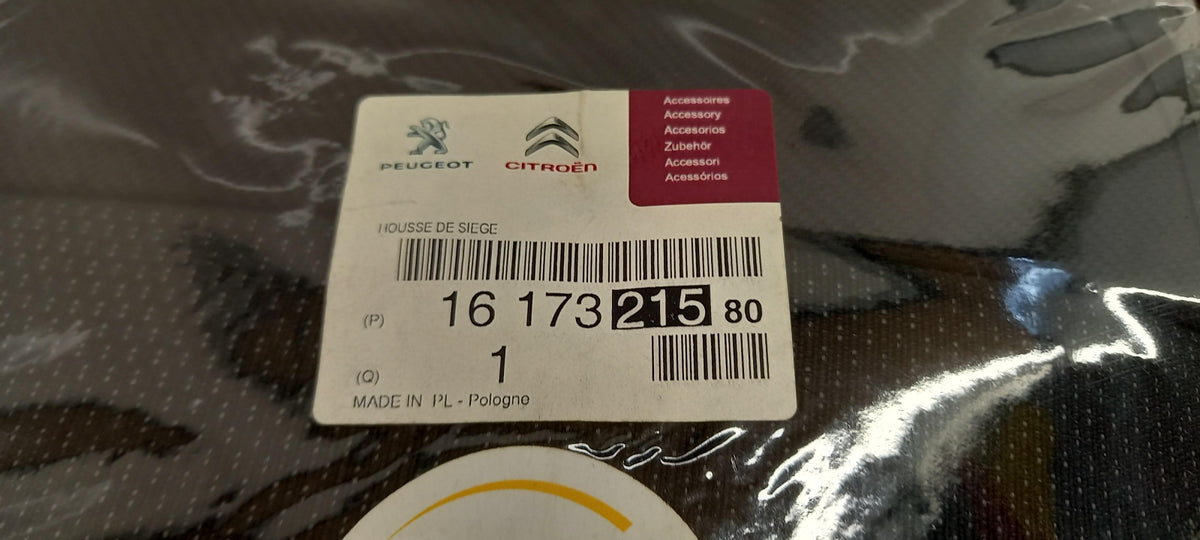Original OE Peugeot Sitzbezug 1617321580
