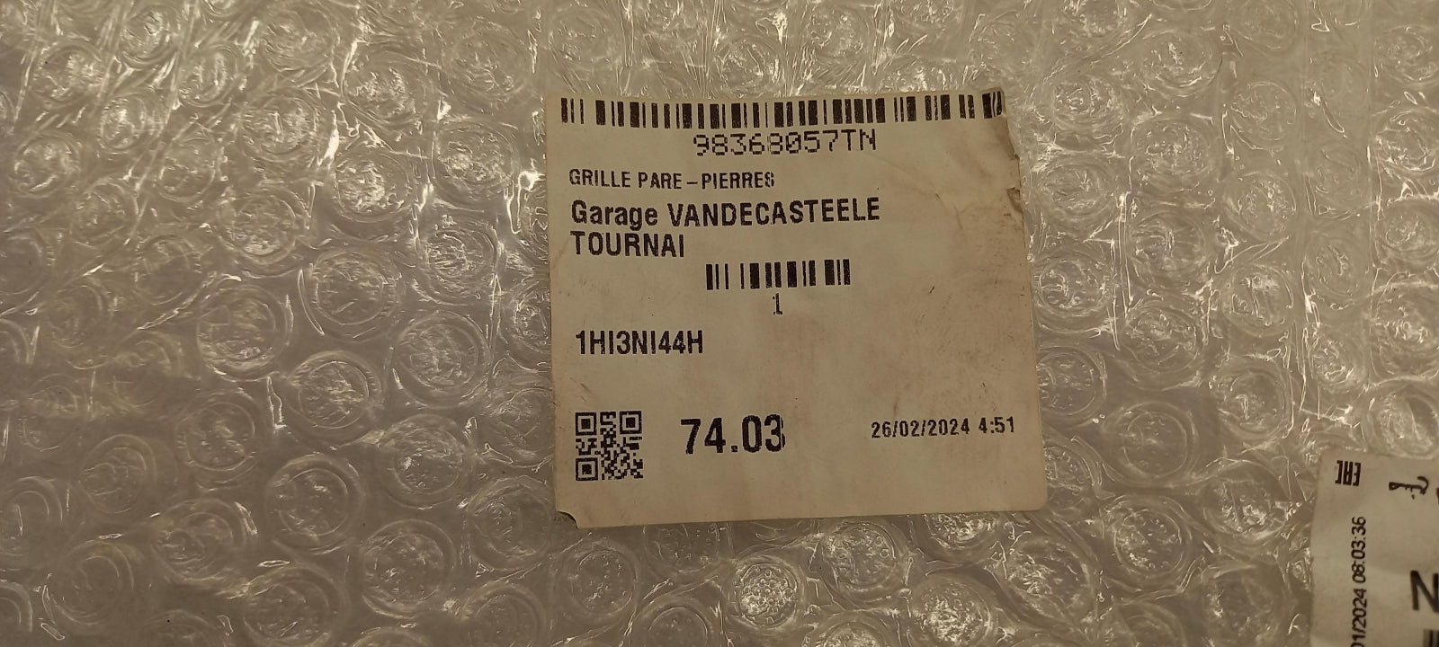 Original OE Peugeot Kühlergitter 98368057TN