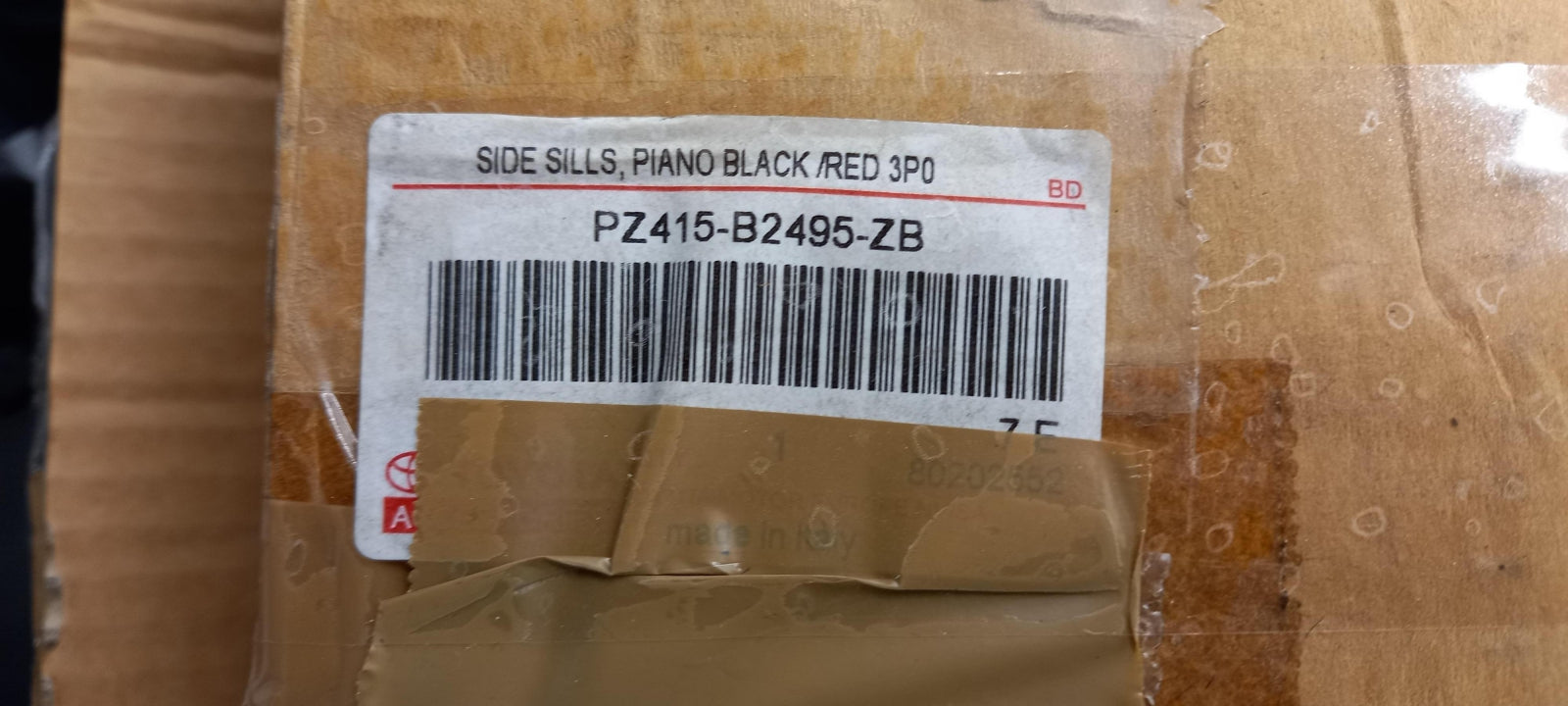 Original OE TOYOTA Türzierleisten Satz PZ415B2495ZB