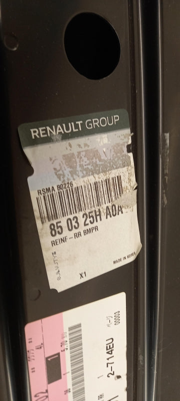 Original OE RENAULT Stoßstangen Träger 850325HA0A