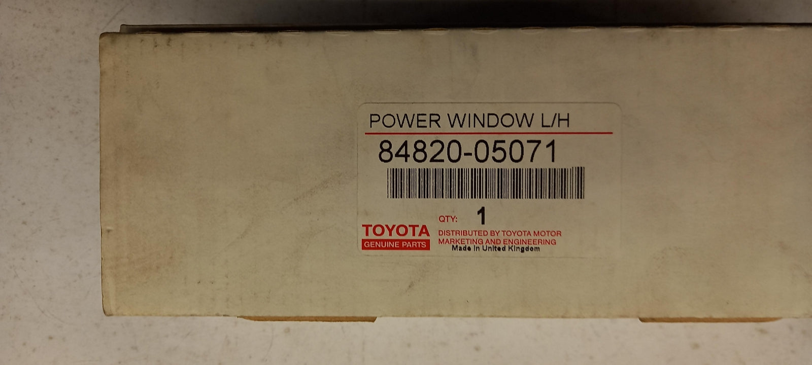 Original OE TOYOTA Fensterheberschalter 8482005071