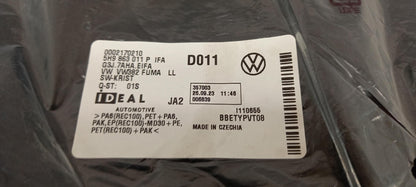 Original OE Volkswagen Fußmattensatz 5H9863011PIFA