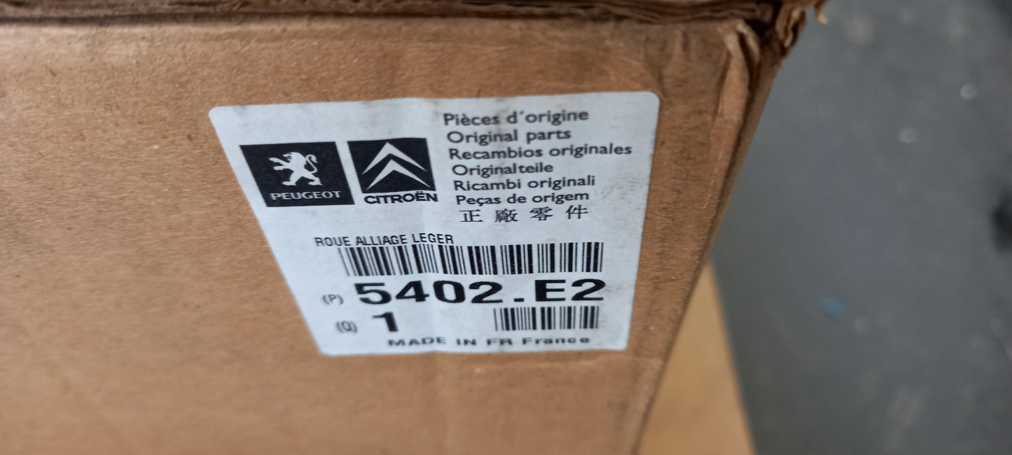 Original OE Peugeot Felge 5402E2