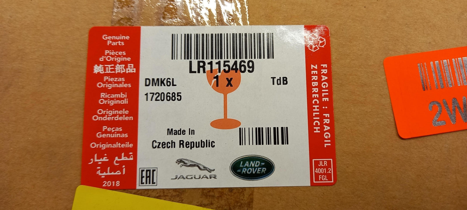 Original RANGE ROVER Evoque Anzeigeeinheit LR115469