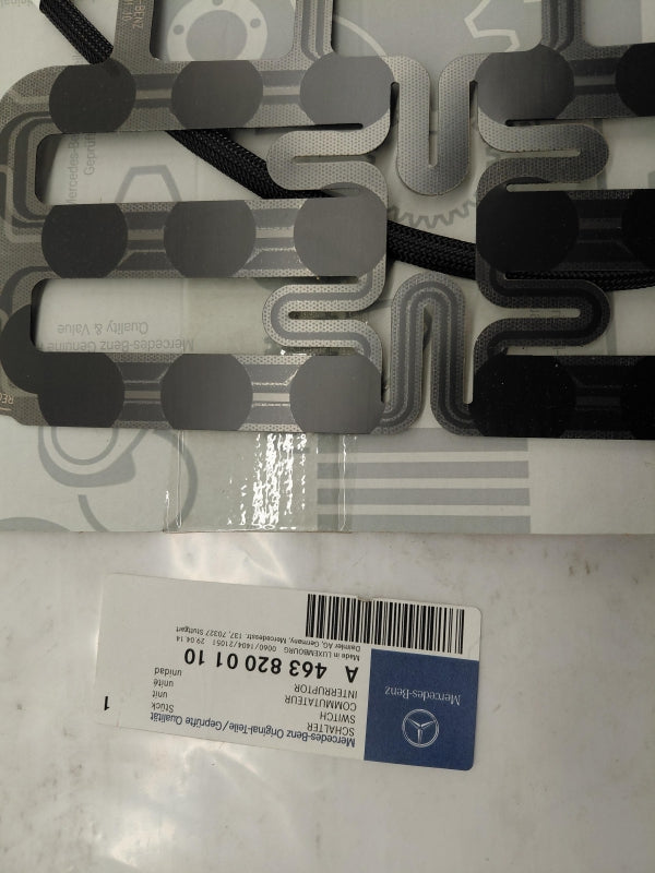 Original OE MERCEDES-BENZ Sitzbelegung Schalter A4638200110