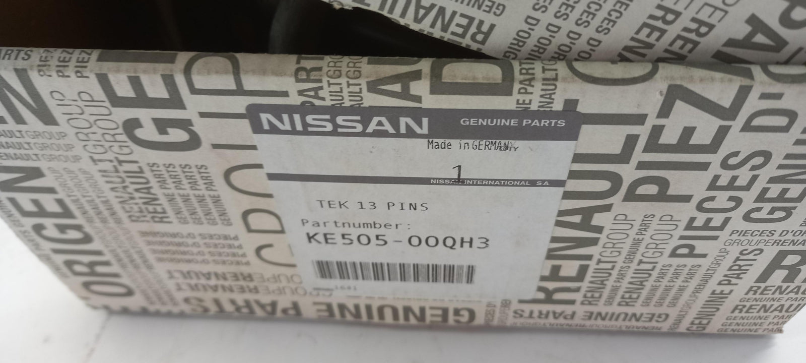 Original NISSAN NV300 Anhängerkupplung Elektrosatz 13-pol KE50500QH3