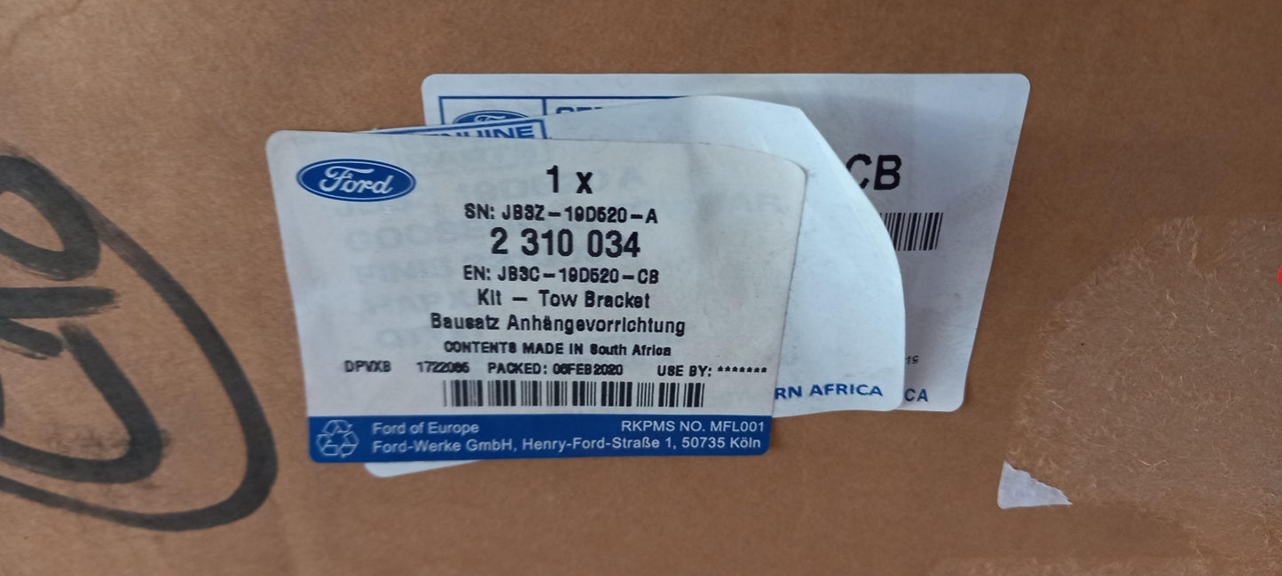 Original FORD Ranger (P375) Anhängerkupplung 2310034