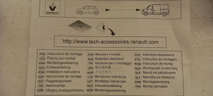Original OE RENAULT Alarmanlage 8201736036