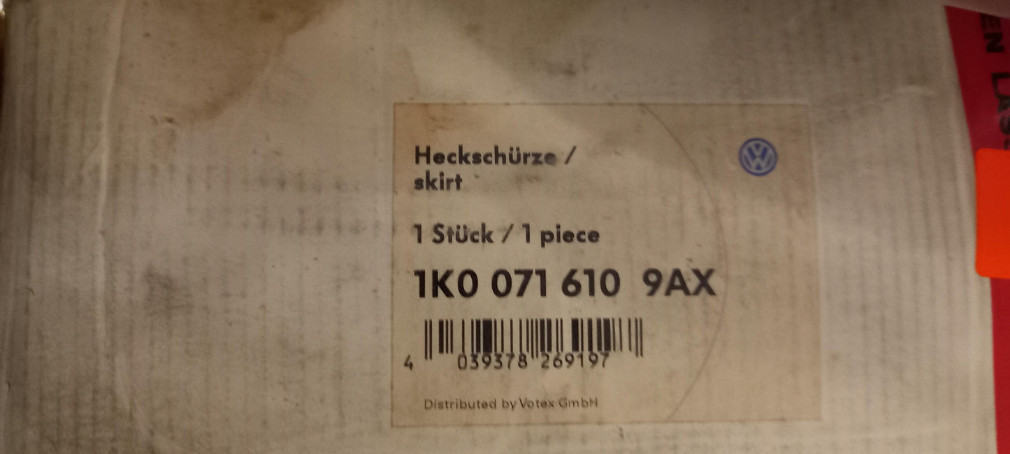 Original VW Golf V 1K Heckschürze grundiert 1K00716109AX
