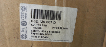Original VW Polo 9N 02-08 1.2 Luftfiltergehäuse 03E129607D