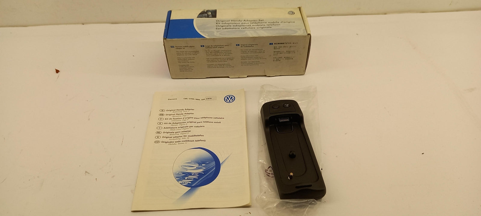 Original VW Handyadapter für Siemens C65 CX65 M65 S65 CX70 7L6051435CK