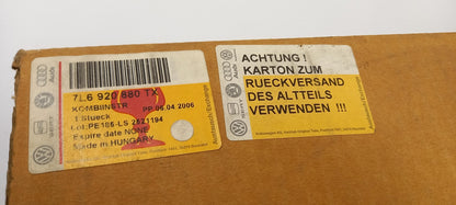 Original VOLKSWAGEN Touareg -2007  Kombiinstrument 7L6920880TX