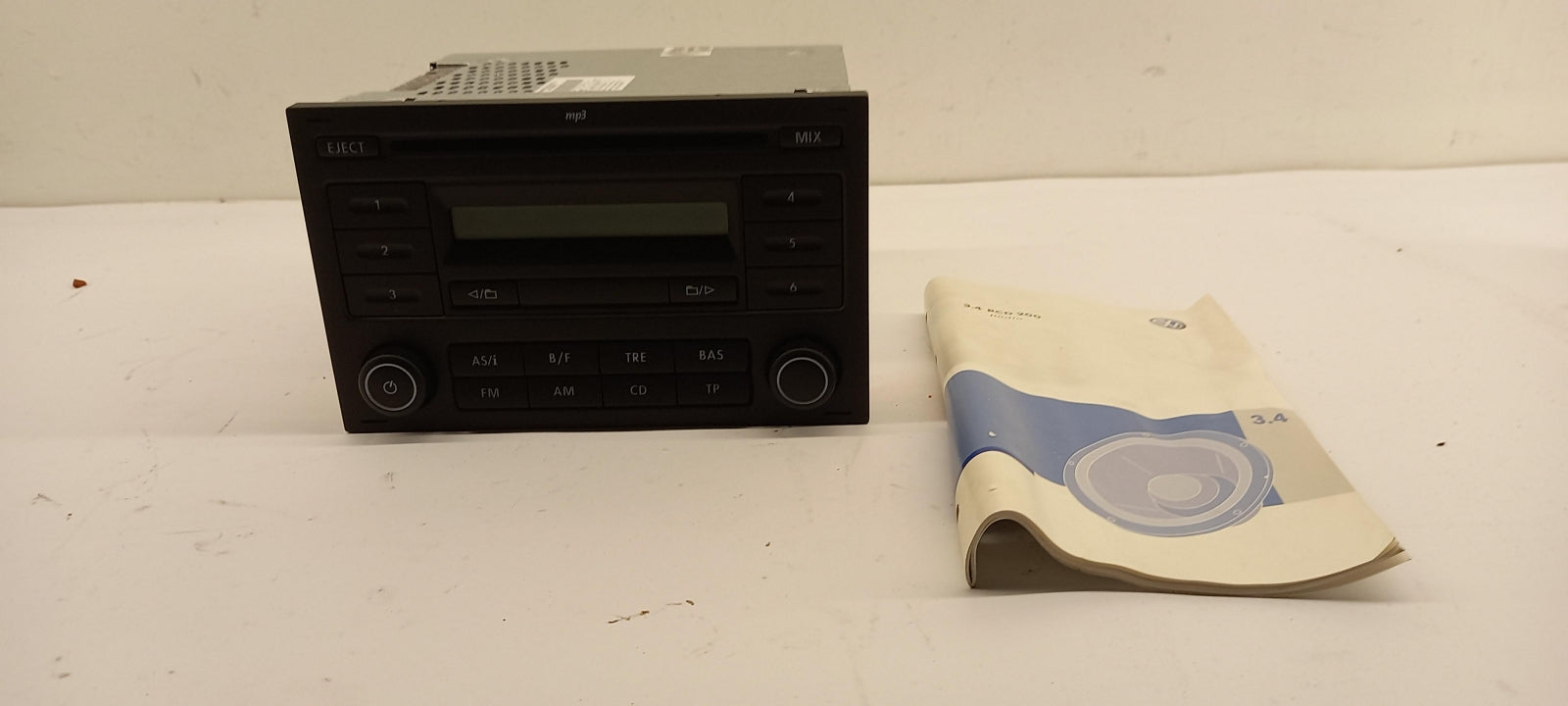 Original VW Polo IV 9N Autoradio 6Q0057152E