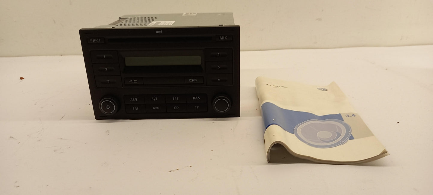Original VW Polo IV 9N Autoradio 6Q0057152E