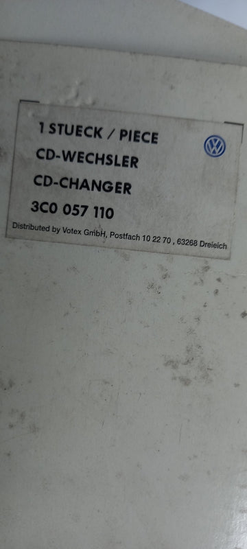 Original VW Passat B6 CD-Wechsler 6-polig 3C0057110