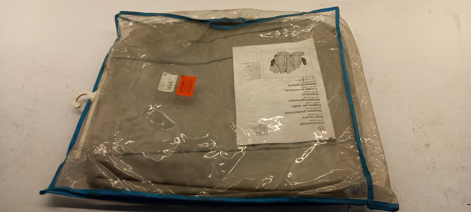 Original VW Touareg 7L Vordersitzbezug grau 7L0061601351
