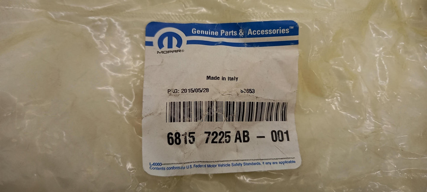 Original OE FIAT Einspritzanlage Hochdruckleitung Satz 68157225AB