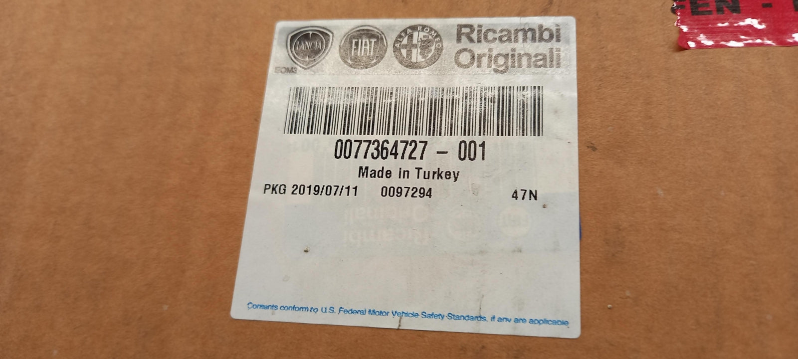 Original OE FIAT Bremskraftverstärker 77364727