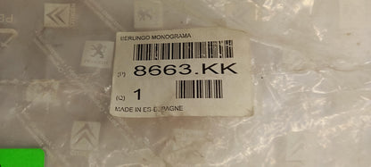 Original OE Peugeot Emblem Plakette 8663KK