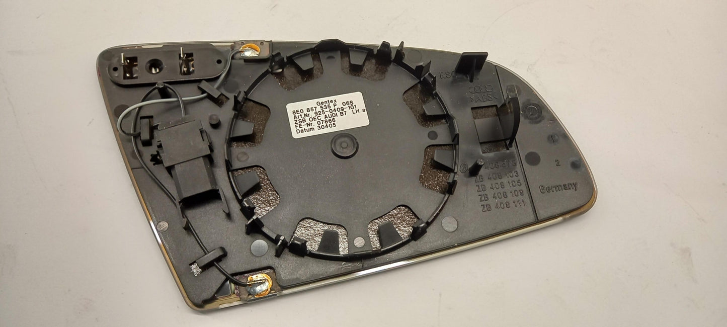 Original AUDI A4 (2003-2007) Spiegelglas Links 8E0857535P