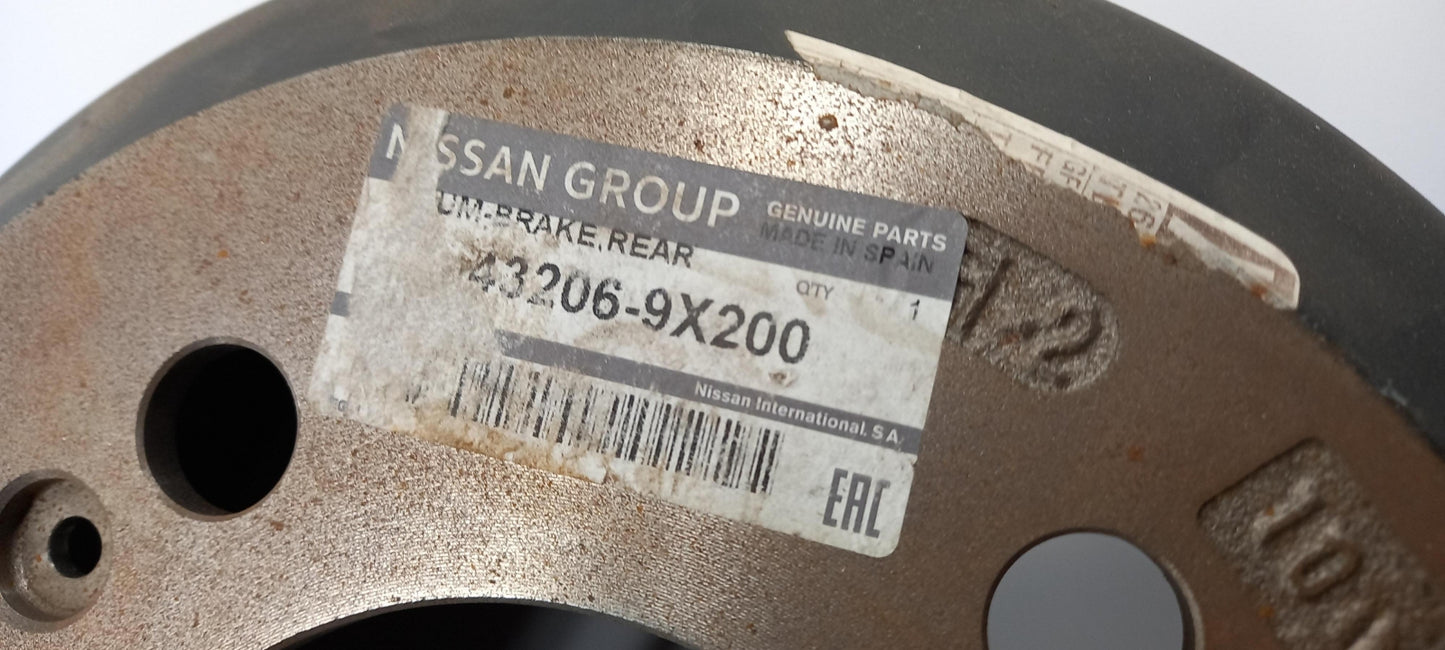 Original OE NISSAN Bremstrommel 432069X200